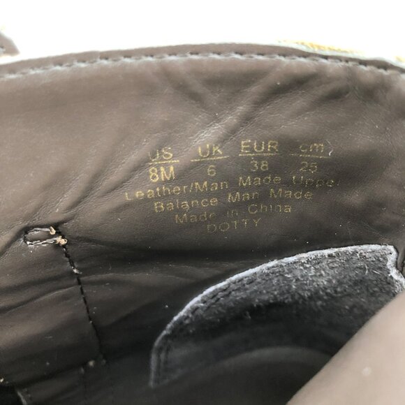 Franco Sarto Ankle Boots Womens 8M Dotty Brown Leather Zip Booties - Picture 10 of 11